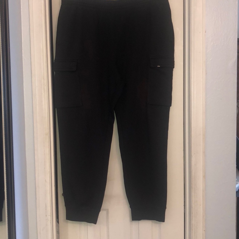 Free Assembly Men's Fleece Cargo Joggers